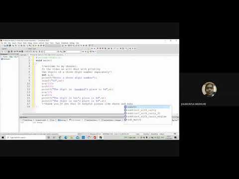 Print digits of a three digit number separately in c++