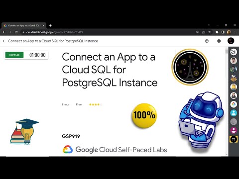 Connect an App to a Cloud SQL for PostgreSQL Instance || [GSP919] || Solution