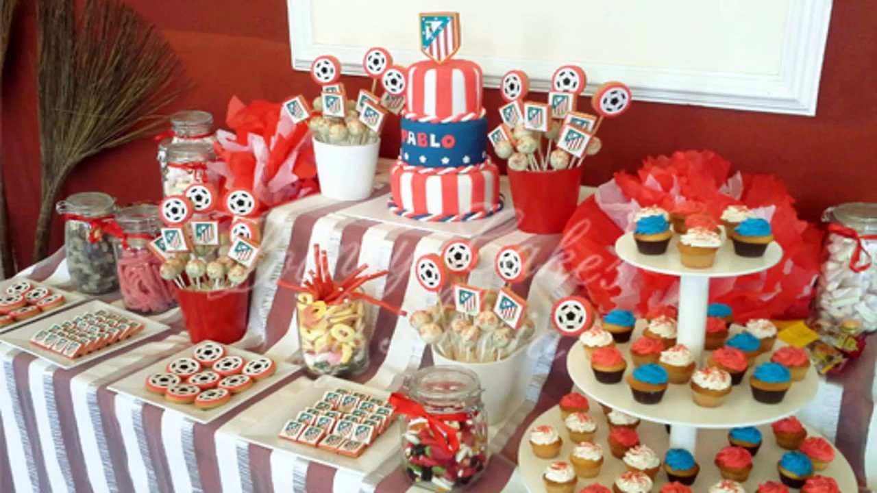 IDEAS FOR TABLE OF SWEETS AND DESSERTS CHILDREN'S PARTY - YouTube