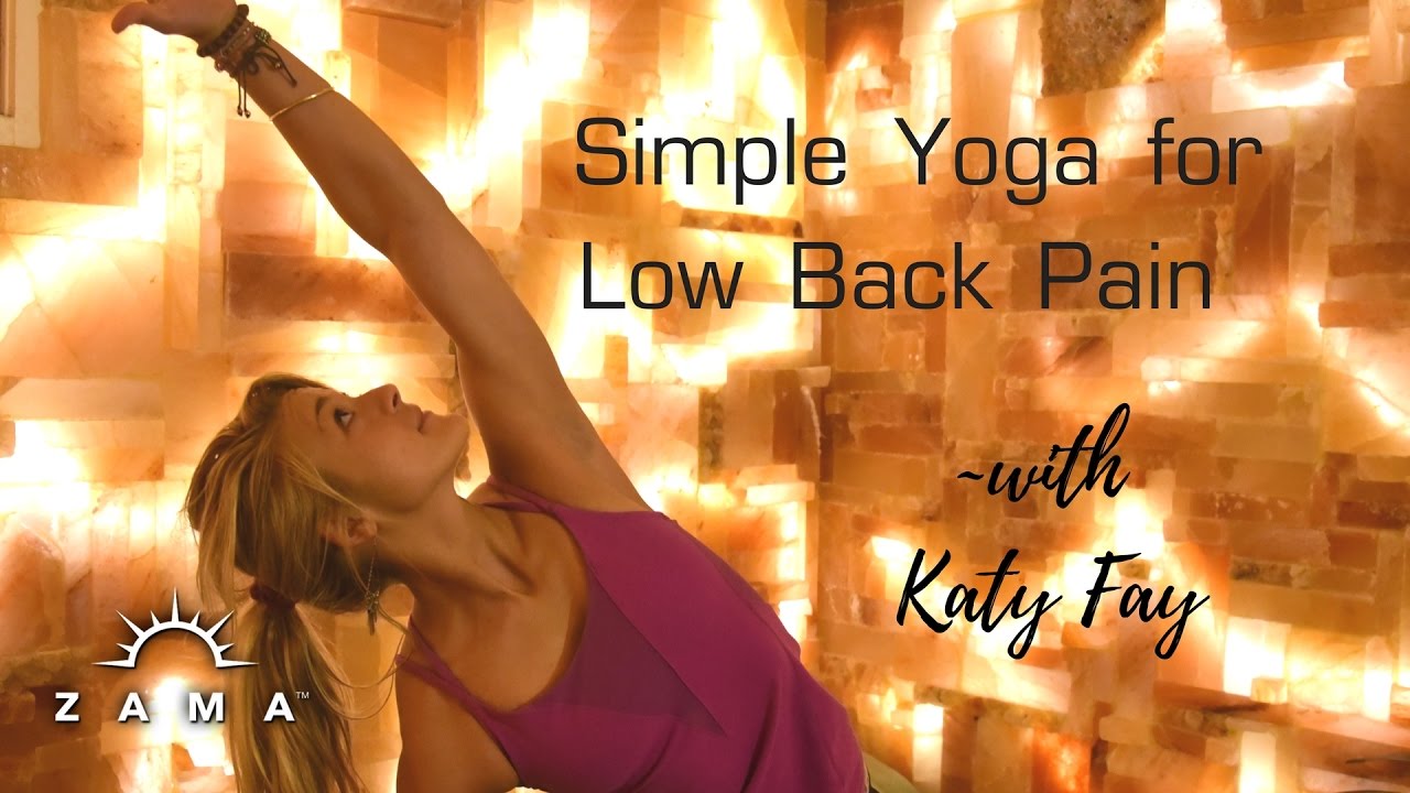 SImple Yoga for Low Back Pain - YouTube