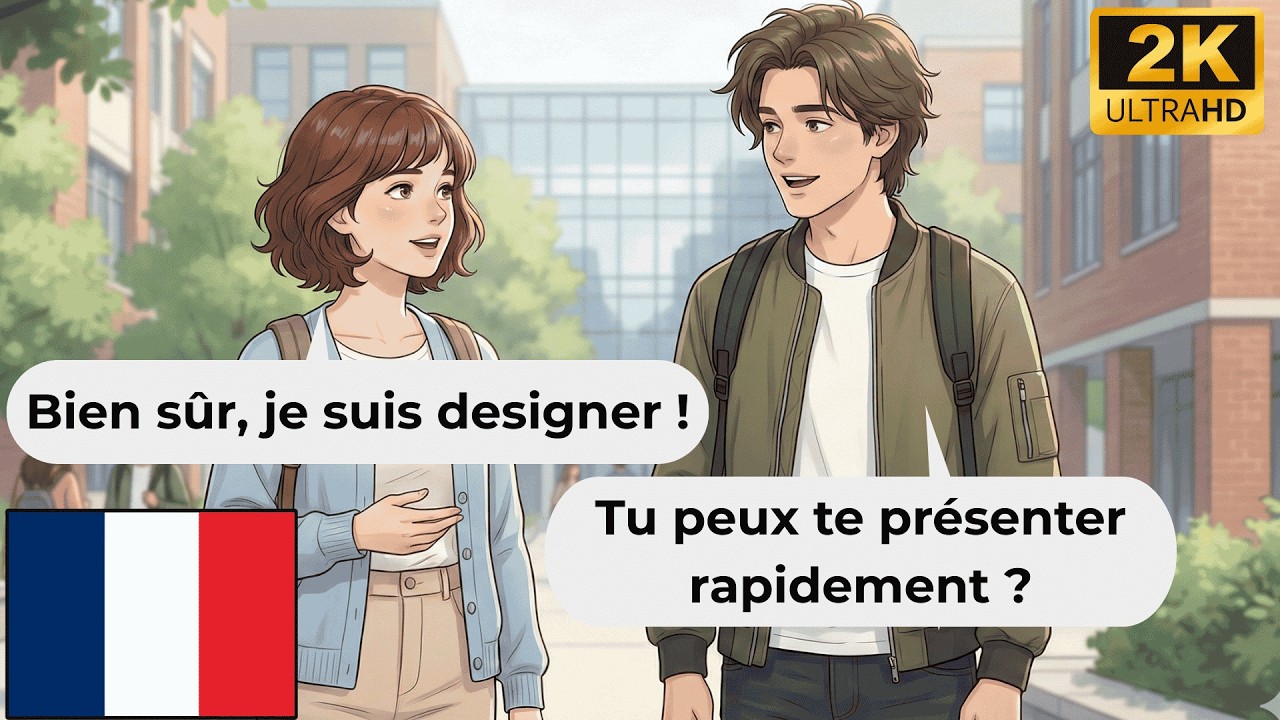 15 Minutes Introduce Yourself in French | Learn French Easy With DELF A1