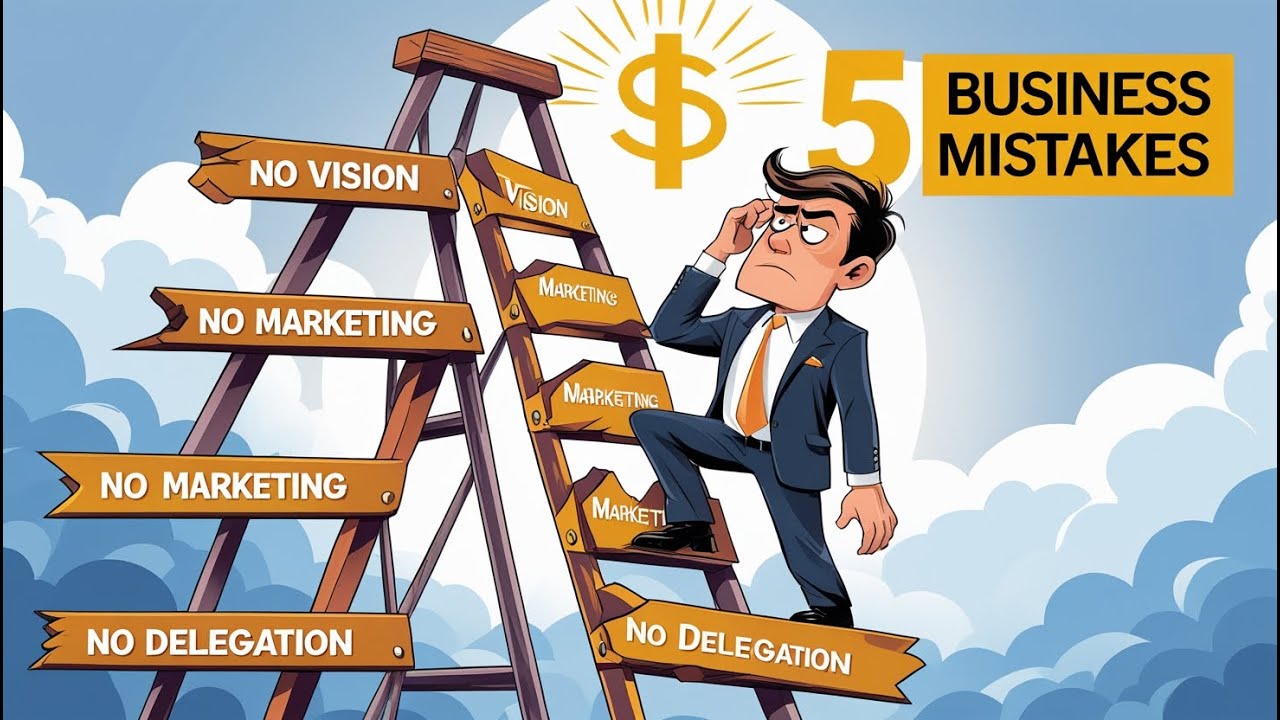 Avoid 5 Mistakes as a New Business Entrepreneur - YouTube