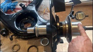 Mercedes R107 rear bearing, races and oil seal installation