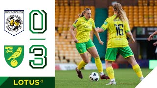 WOMEN'S HIGHLIGHTS | Mulbarton Wanderers 0-3 Norwich City | Harrod Sport Women's Cup Final 🏆🏟️