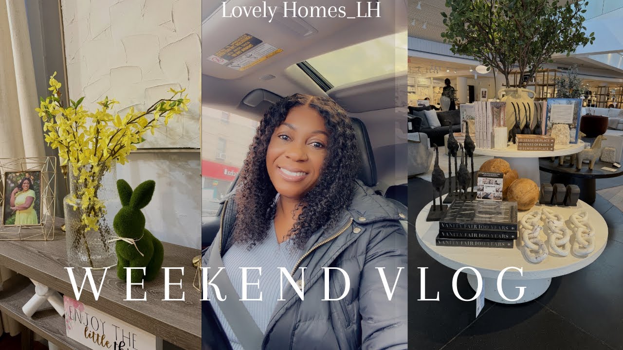 HELLO MARCH 🌸 + NEW ADDITION TO MY HOME + CRATE & BARREL SHOWROOM + HOW TO SET NEW MONTH GOALS