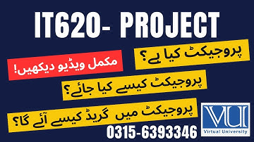 IT620 Project complete guidelines 2025 #it620 #project