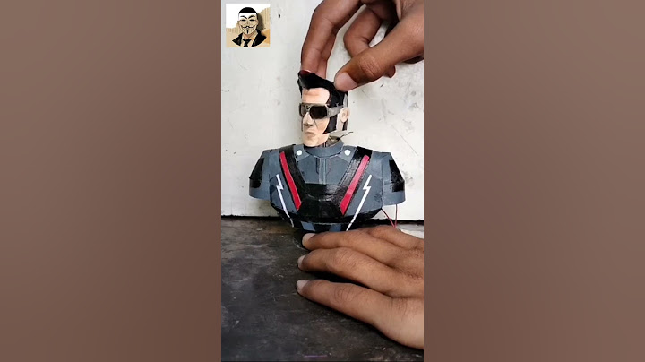 I made robot 2.0 but it was made long ago 🙂 | #shorts #2Point0 #robot