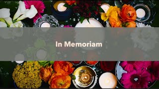 Choral Memorial for Healthcare Workers COVID OPERA Christine Steyer & David Shenton