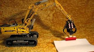 Full motorized 42006 lego technic excavator