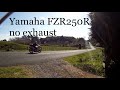 (GoPro)Yamaha FZR250R 3ln flyby&#39;s with no exhaust