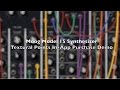 Moog Model 15 Synthesizer : Textural Points In-App Purchase Demo