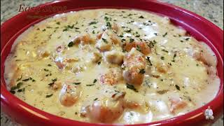 Creamy Alfredo Langostino Lobster Recipe | Lobster Tails Recipe