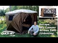 Clam Quick-Set Escape Sky Camper Tent (Unboxing)!