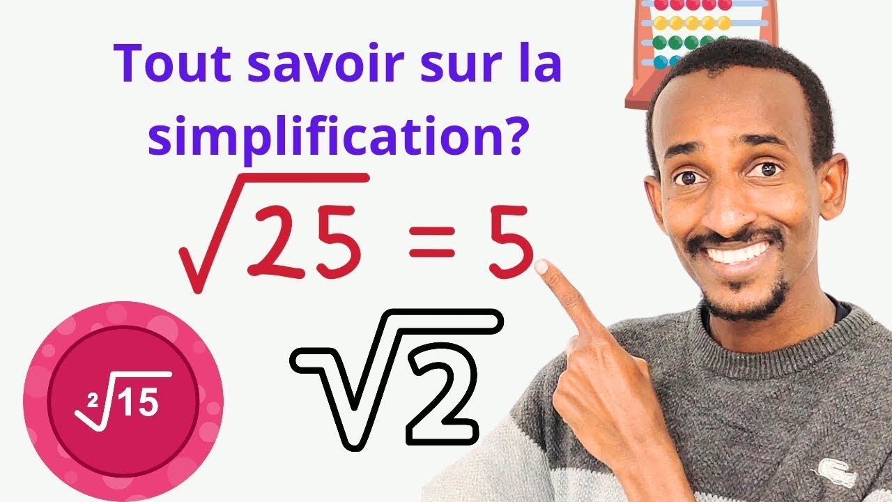 Racines carrées, Simplification
