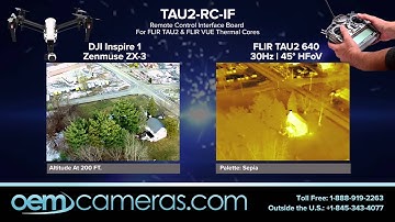 TAU-RC-IF - Controlling Zoom and Color Palettes While In Flight