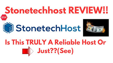 StonetechHost Review-Is This TRULY A Reliable Host Or Just Another MESS?See(Do not Use Yet)