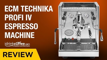 iDrinkCoffe.com Rewiew - ECM Techinka IV Profi Espresso Machine