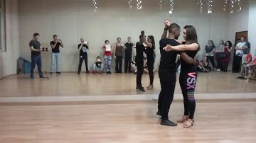 Walter Fernandes & Oksana   Ipanema dance studio   zouk  23.03.17
