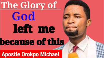 Why I Lost the Glory Realm Anointing I Received from Randy Clark || Apostle Michael Orokpo