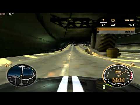 Need For Speed Most Wanted 2005 Bay Bridge 1 03 38 World Record 1 Lap By Lea4Speed0 GT Junkman NOS 