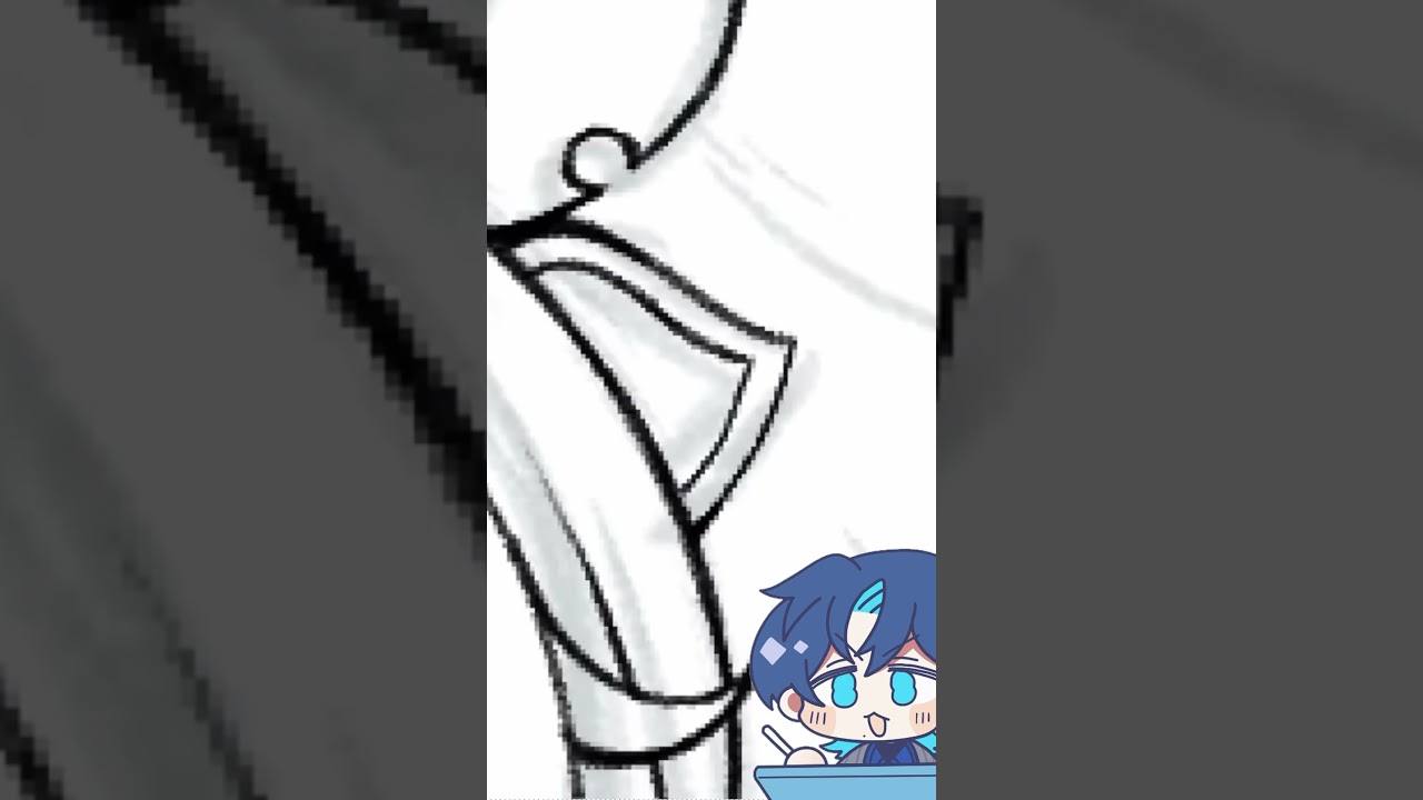 【イラストメイキング】配信で描いた風真いろは先輩のタイムラプス#ReGLOSS #hololiveDEV_IS