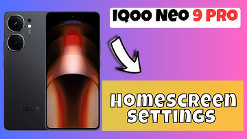 Add Widgets To Home Screen IQOO Neo 9 Pro || How to add widgets to homescreen || Homescreen settings