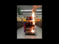 A FIRE IN THE DURANGO WALMART!!!!!!