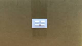 Dual Impact Label Shock Clip: 25G Indicator Activated