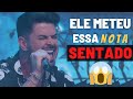 QUERO VER ATINGIR ESSA NOTA CANTANDO EVIDÊNCIAS | REACT GABRIEL GAVA 3