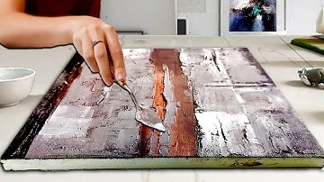 The Art of Texture Painting: Acrylic Techniques for Easy Abstracts