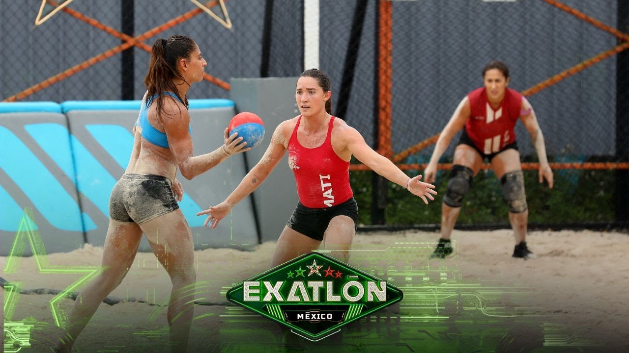 El duelo de balón mano se puso muy acalorado y polémico | Exatlón México 2023
