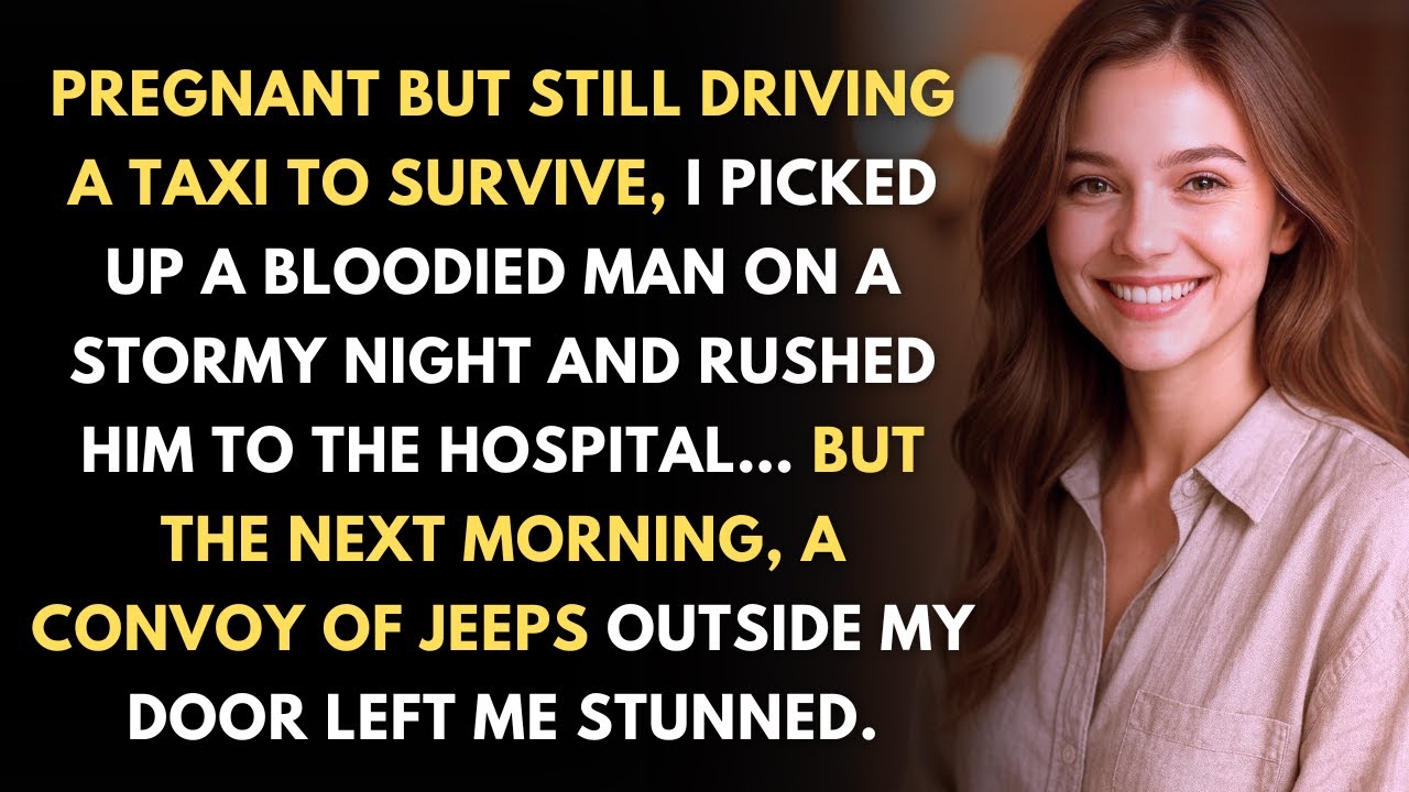 On a Rainy, Deserted Road, I Helped a Bloodied Man to the Hospital—But the Next Morning, a Knock ...