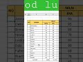 Cara cepat menjumlah 4 colom sekaligus di Microsoft Excel #saintek #shorts