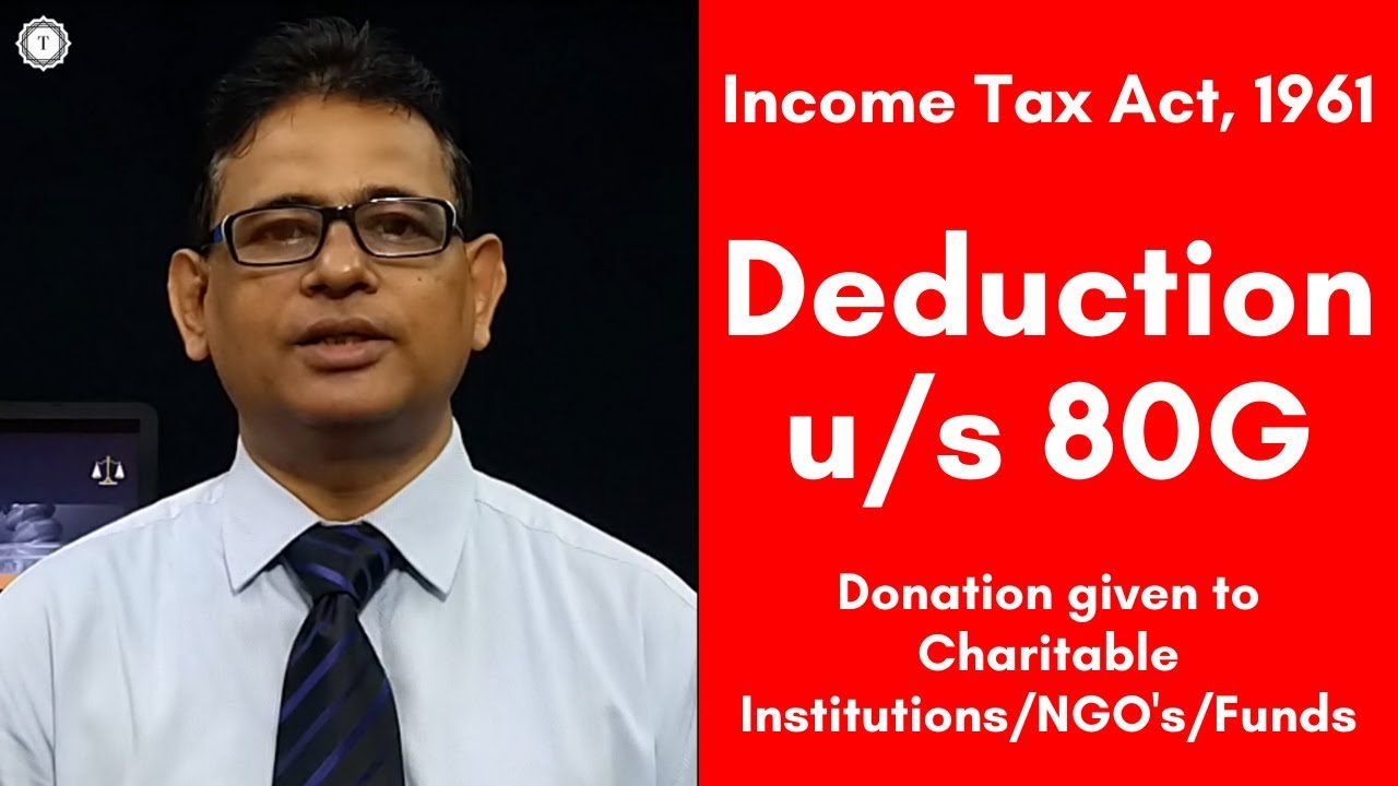 Tax Exemption For Donation Under Section 80G Cash Donation Limit Of 