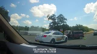 car accident yesterday in Inverness-Lecanto area Florida on hwy 486 Just happened WILL UPDATE