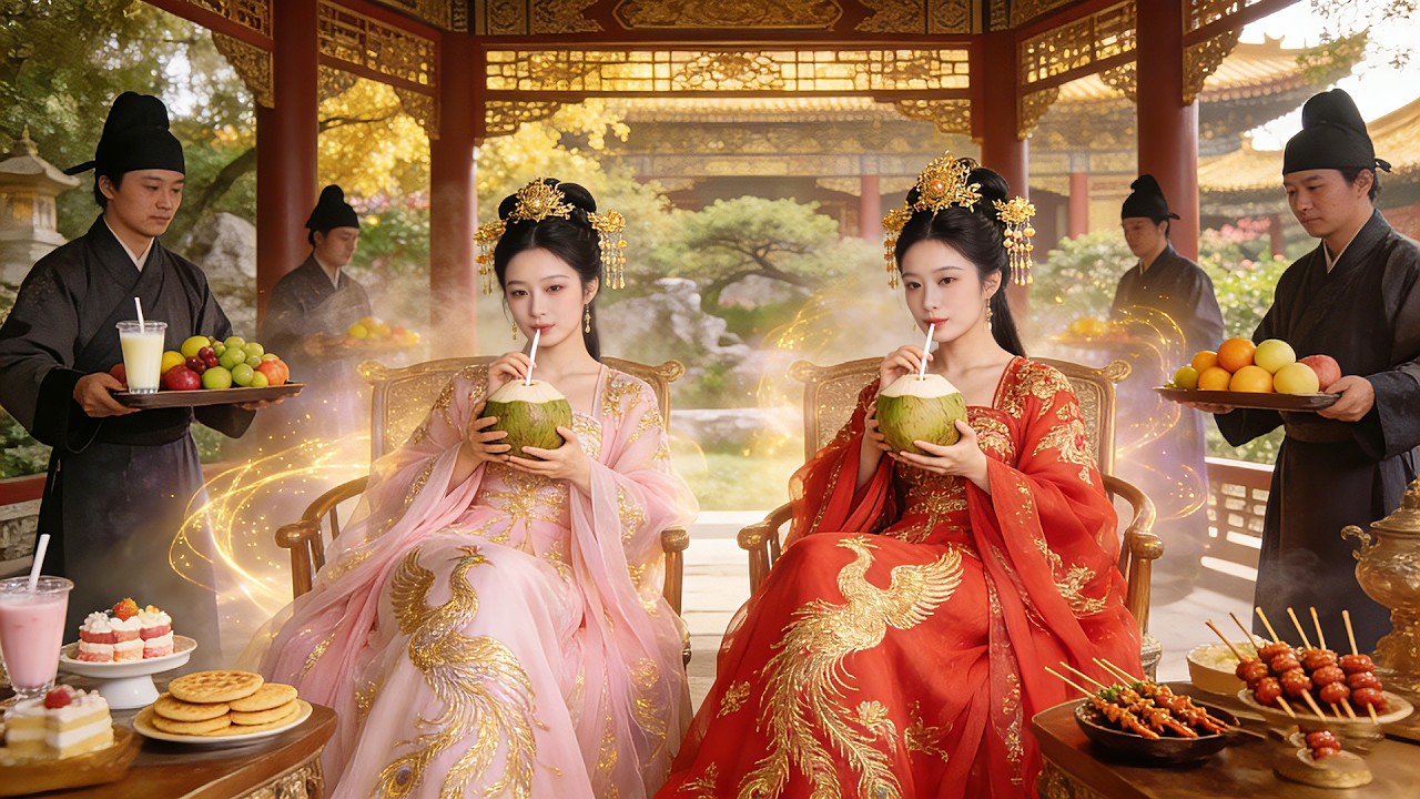 👯‍♀️ Two Best Friends Time Travel. One Empress Dowager, One Concubine. Who Will Rule?​ #drama drama