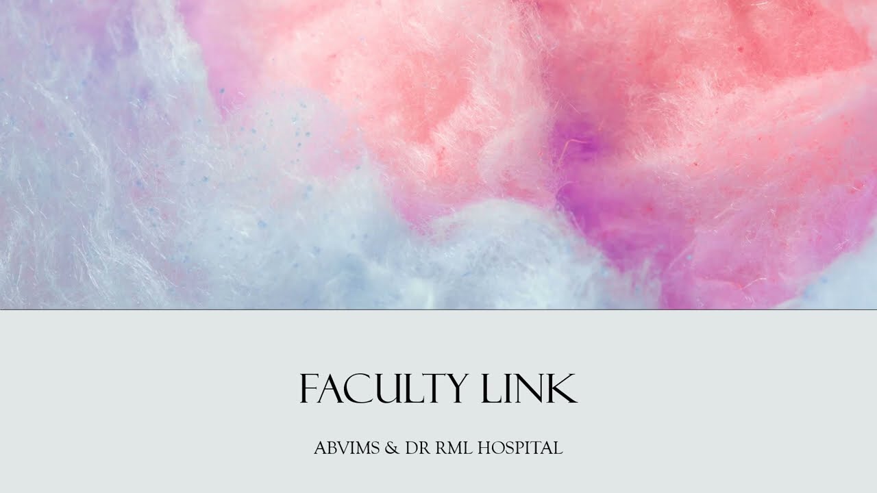 Faculty Link  RMLH