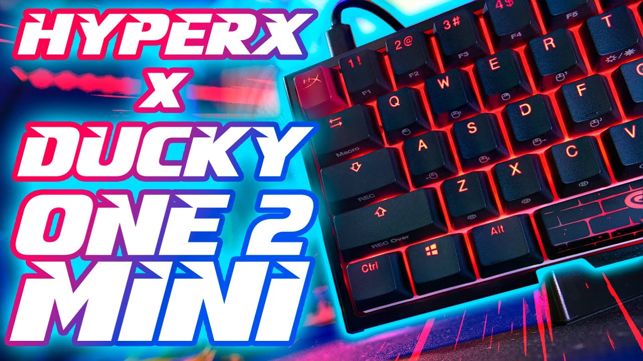 Hyperx Ducky One 2 Mini Collab Of The Year Or So Last Year Youtube