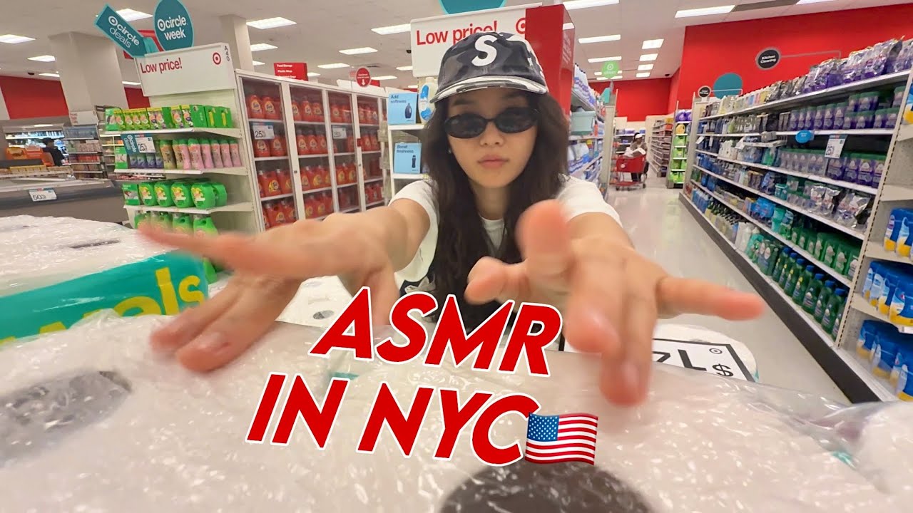 FAST & AGGRESSIVE ASMR at TARGET in NEW YORK 🗽🛒 (NYC)