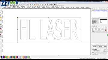 How to use RD work software to make engraving and cutting files