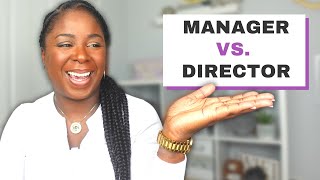 How is a Human Resources MANAGER different from a Human Resources DIRECTOR?