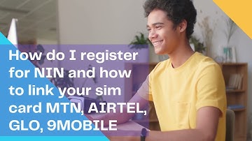 jamb  2021 | How do I register for NIN and how to link your sim card MTN, AIRTEL, GLO, 9MOBILE| NIN