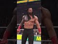 Roman Reigns vs Cm Punk WWE 2K25 Game Match #shorts