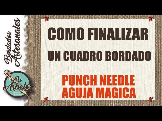 Aguja Mágica Número 2. Bordado Needle Punch. - $ 3.030