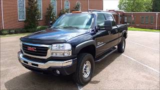 2006 GMC Sierra 2500HD SLT 4X4 Test Drive 2006 Gmc Sierra 2500hd Duramax