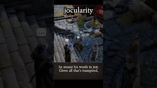 jocularity — Divinity: Original Sin 2 dialogue scene
