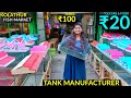 Cheapest Imported Fish Tanks 100₹ முதல் |  Pet Accessories | Kolathur Fish Market