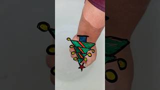 christmas 🎄 tree drawing with amezing #art#shorts #drawing