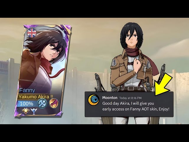 THANK YOU MOONTON! MIKASA FANNY IS HERE!!😍 (EARLY ACCESS) class=