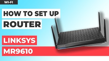 ✅ How to Set Up LINKSYS MR9610 | How to Setup LINKSYS AX6000 WiFi Router